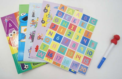 Sesame Street: Abc! Books And Magnetic Learning Activities