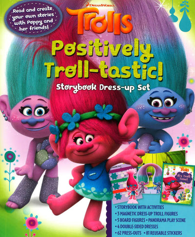Trolls Positively Troll-Tastic! Storybook Dress-Up Set