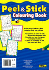Peel & Stick Colouring Book: Rocket
