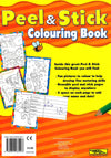 Peel & Stick Colouring Book: Cat