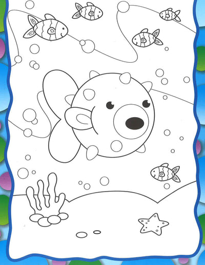 Peel & Stick Colouring Book: Butterfly