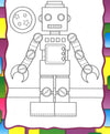 Peel & Stick Colouring Book: Butterfly