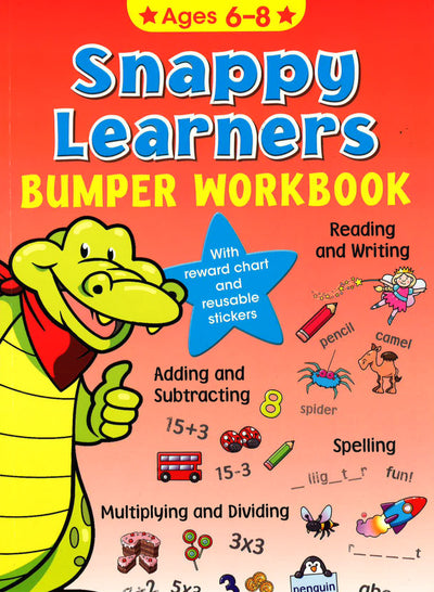 Snappy Learner Bumper Workbook (Ages 6-8)