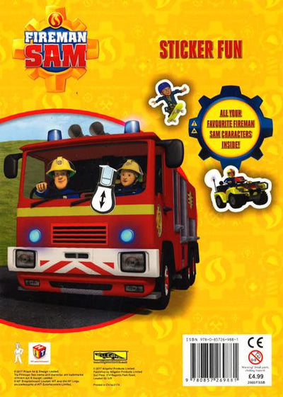 Fireman Sam Sticker Book