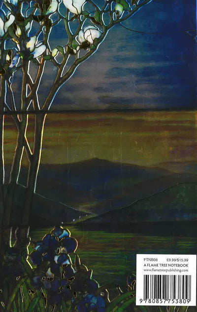 Tiffany Leaded Landscape With Magnolia Tree (Foiled Journal)