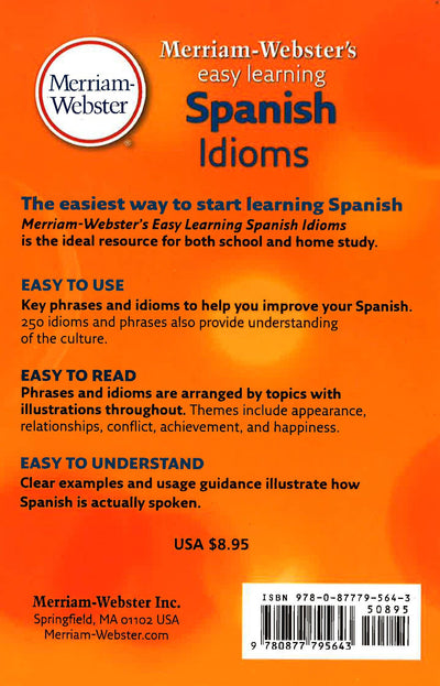 Merriam-Webster Easy Learning Spanish Idioms