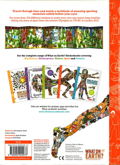 The What On Earth? Stickerbook Of Sport