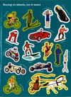 The What On Earth? Stickerbook Of Sport