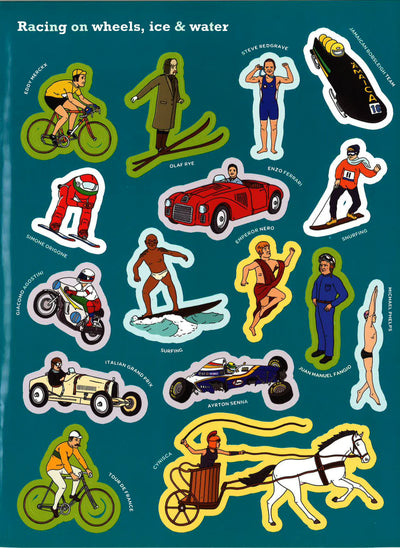 The What On Earth? Stickerbook Of Sport