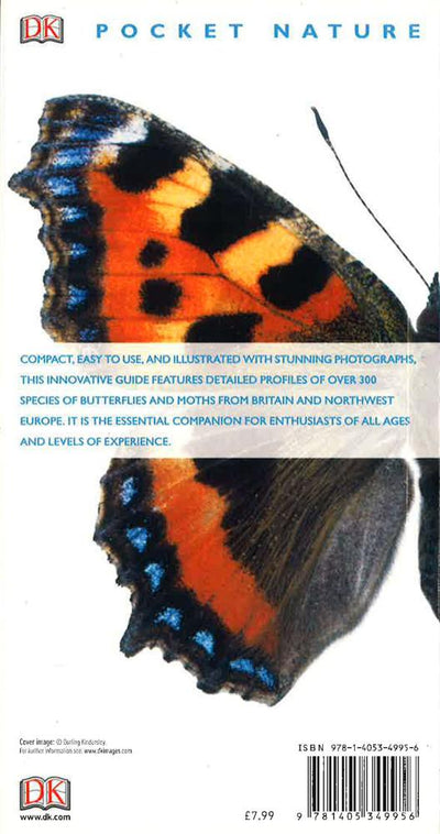 Butterflies And Moths: A Photographic Guide To British And European Butterflies And Moths (Pocket Nature)