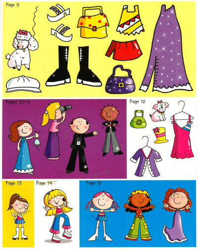 Popstar Sticker Activity Book