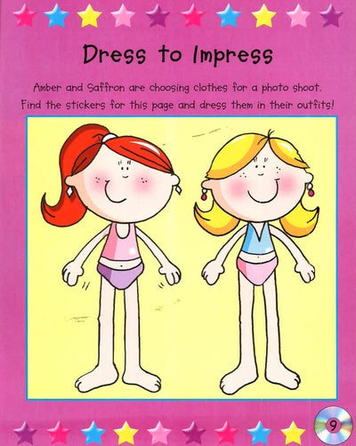 Popstar Sticker Activity Book