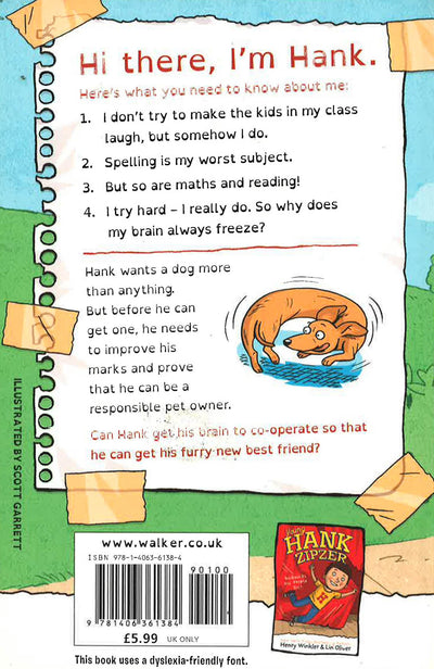 Young Hank Zipzer 2: A Short Tale About A Long Dog