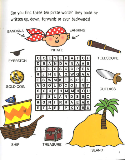 Plundering Pirates Activity Book