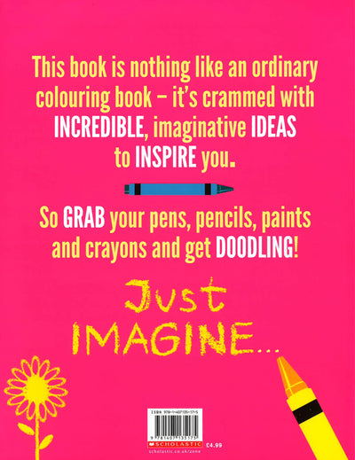 The Original Anti-Colouring Book For Girls