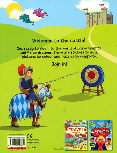 Knights, Dragons & Castles Sticker Activity