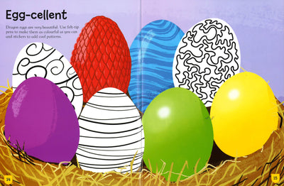 Knights, Dragons & Castles Sticker Activity