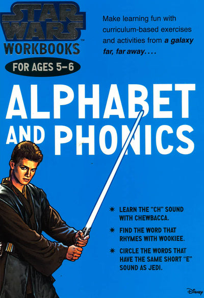 Star Wars Workbook Alphabets And Phonics