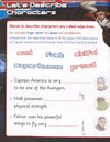 Captain America: English Vocabulary, Ages 6-7 (Marvel Learning)