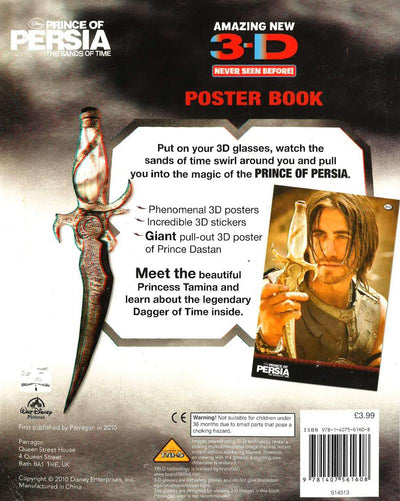 Disney 3D Poster Book: "Prince Of Persia" Poster Book