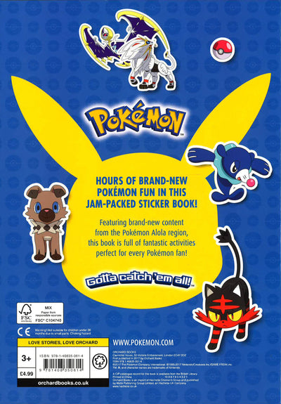 Pokemon Sticker Activity Book