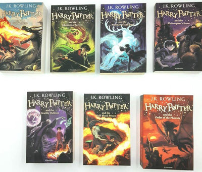 Harry Potter Box Set: The Complete Collection: Rowling, J. K.:  9781408856772: : Books