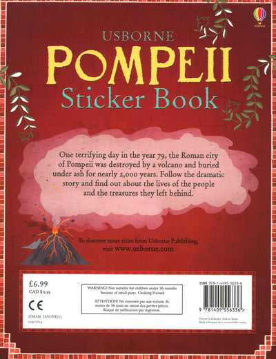 Pompeii Sticker Book