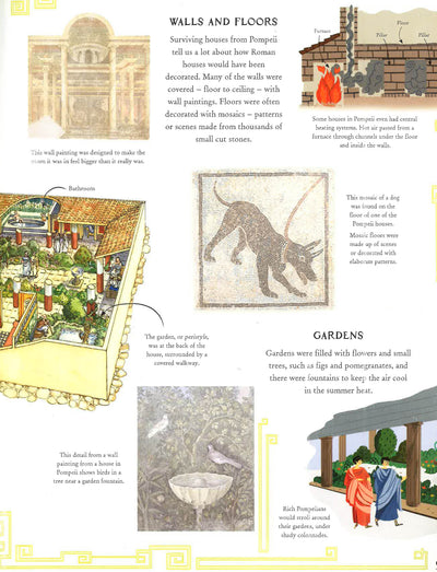 Pompeii Sticker Book