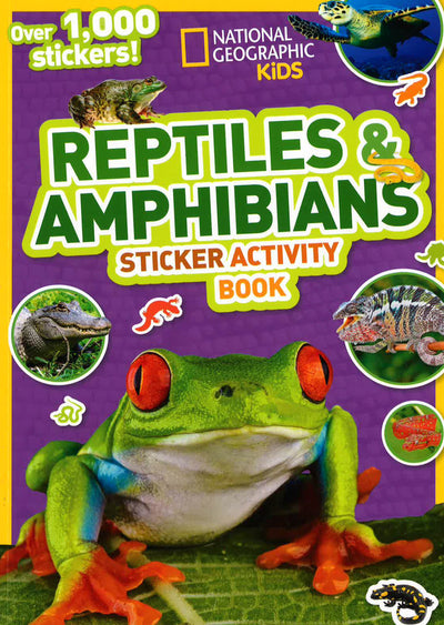 Reptiles & Amphibians Sticker Activity Book