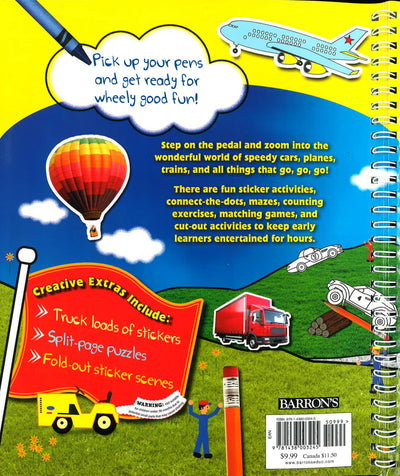 My First Creativity Book: Things That Go!