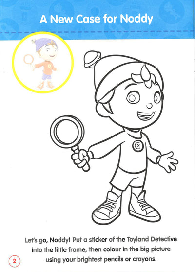 Noddy Toyland Detective: Let's Investigate! Sticker Activity