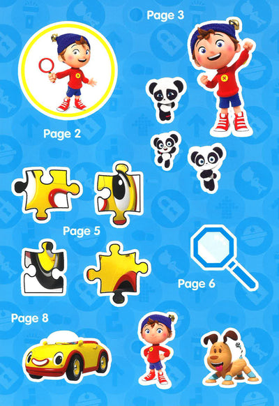Noddy Toyland Detective: Let's Investigate! Sticker Activity