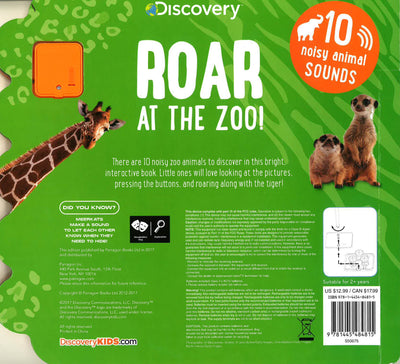 Discovery Kids Roar At The Zoo!: 10 Animal Sounds