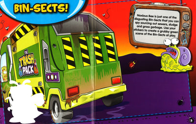 Trash Pack Slimy Sticker Scene