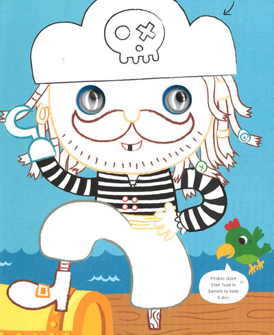 First Sticker Story Fun: Pirates
