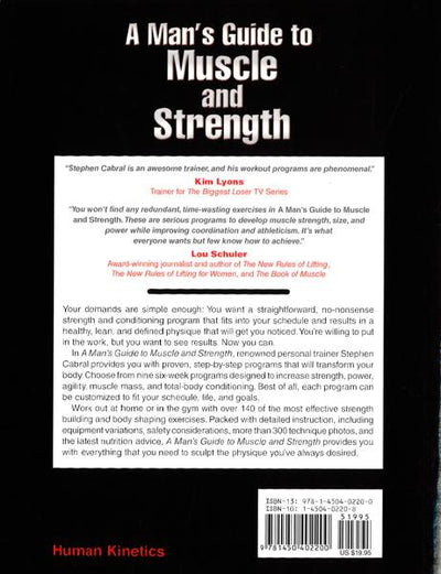 A Man's Guide To Muscle And Strength