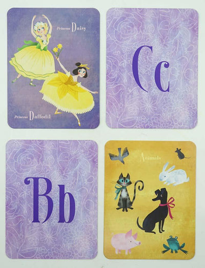 Princess Abc Flash Cards
