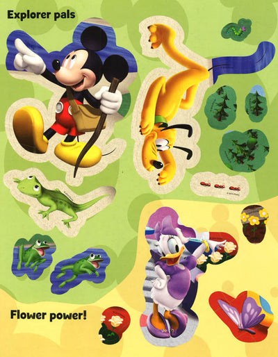 Disney Mickey Mouse Club House Sticker Scenes