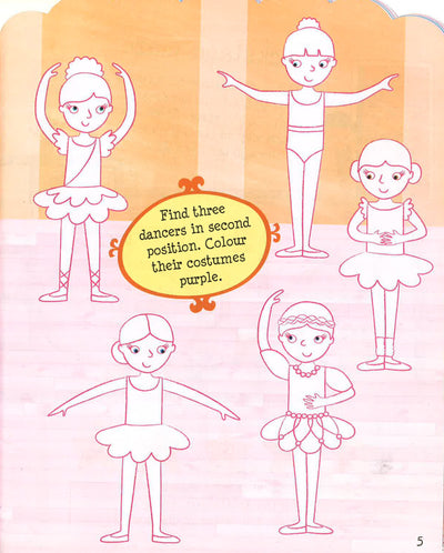 Ballerina Twirly And Swirly Activities