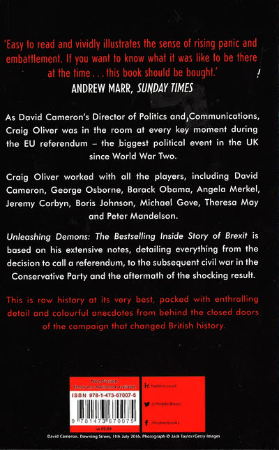 Unleashing Demons: The Inside Story Of Brexit