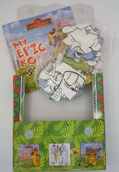 Disney Junior The Lion Guard My Epic Roar: Storybook And 2-In-1 Jigsaw Puzzle
