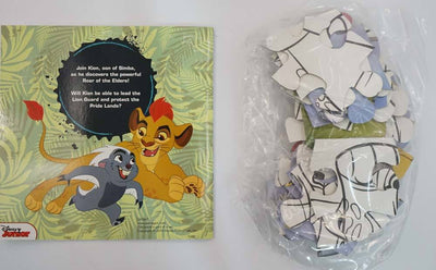 Disney Junior The Lion Guard My Epic Roar: Storybook And 2-In-1 Jigsaw Puzzle