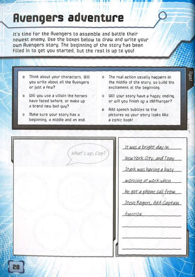 Marvel Avengers Hero Action Activities
