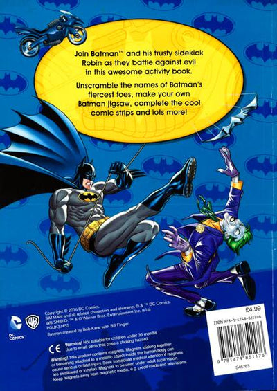 Batman Dark Knight Activities With Awesome Batman Magnet
