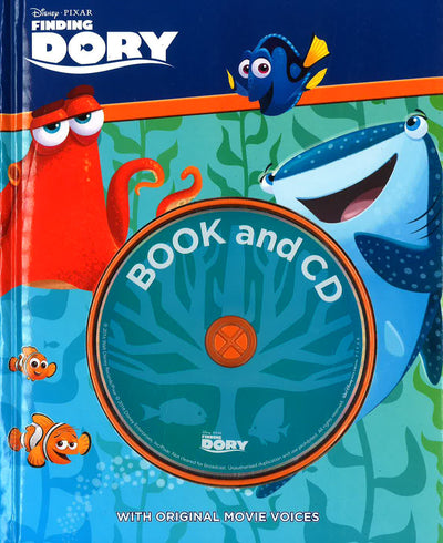 Disney Pixar Finding Dory With Original Cd Movie Voices (Hb)