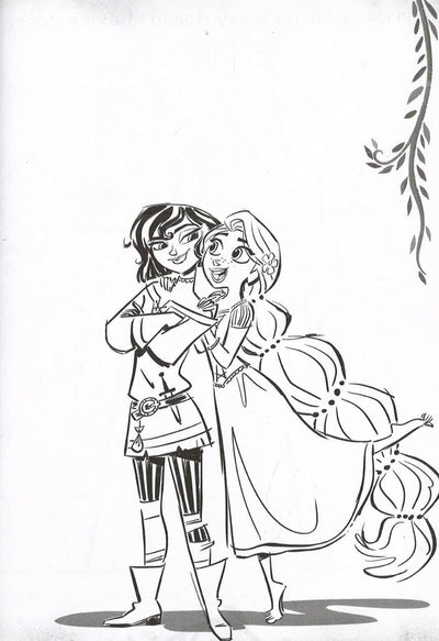 Disney Tangled: Drawing & Dreaming