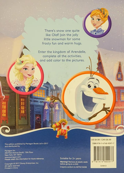 Colouring Fun: Olaf Frozen Adventure Little Snowman Big Adventures