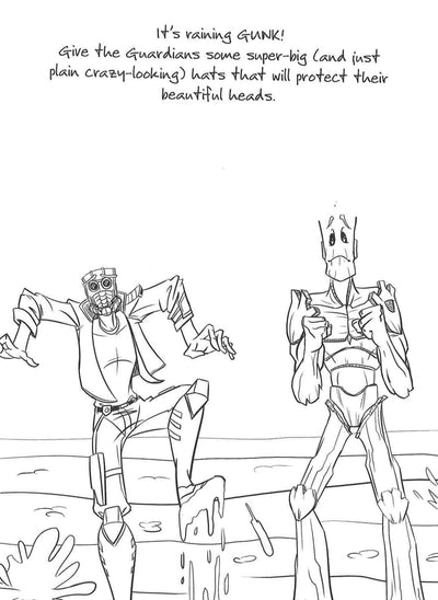 Guardians Of The Galaxy Doodles