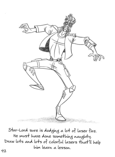 Guardians Of The Galaxy Doodles