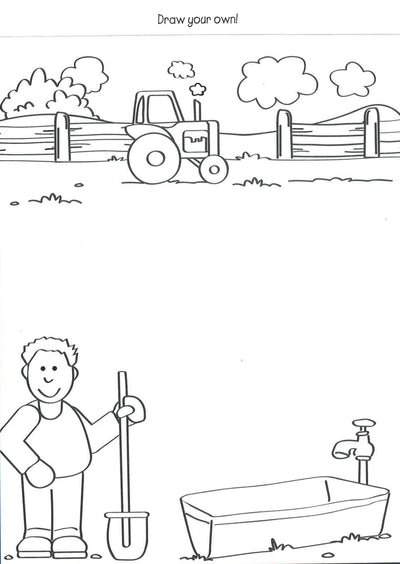 Easy To Draw: On The Farm